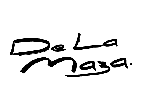 Firma de Mauricio De la Maza