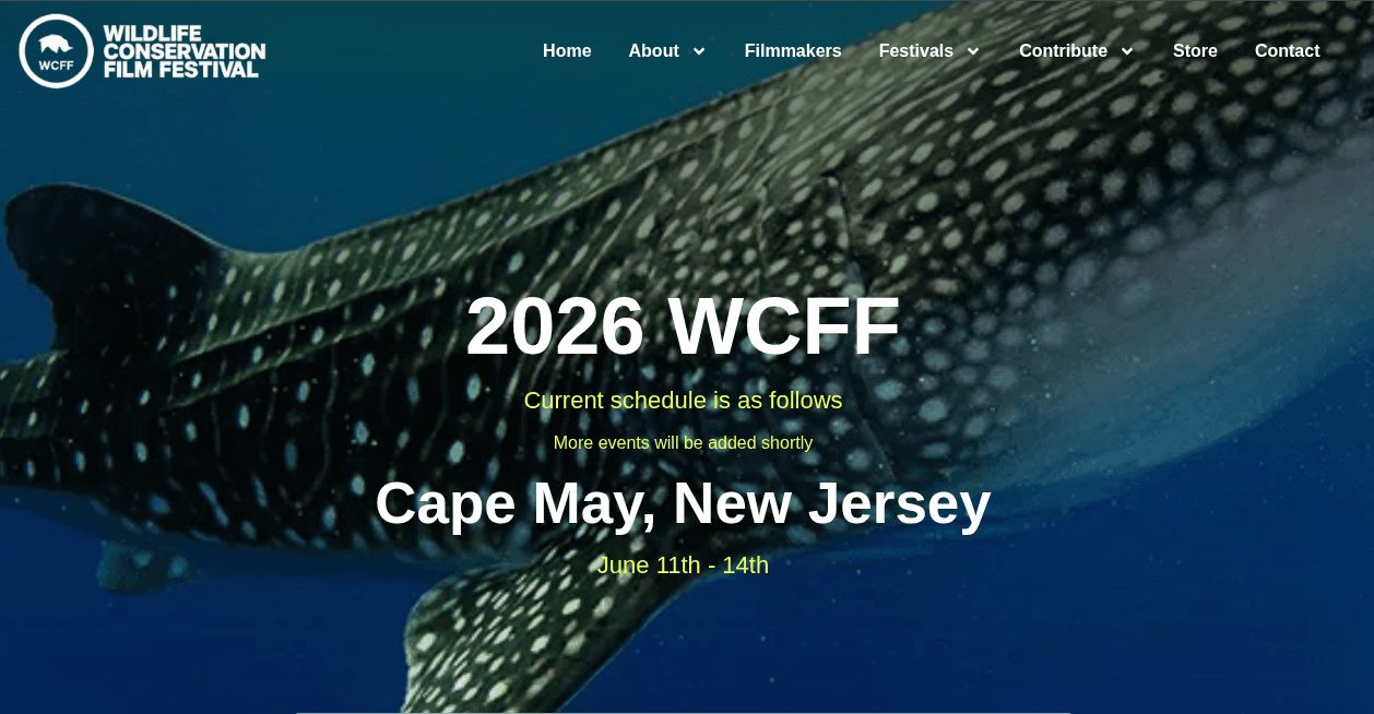 Wildlife Conservation Film Festival Poster