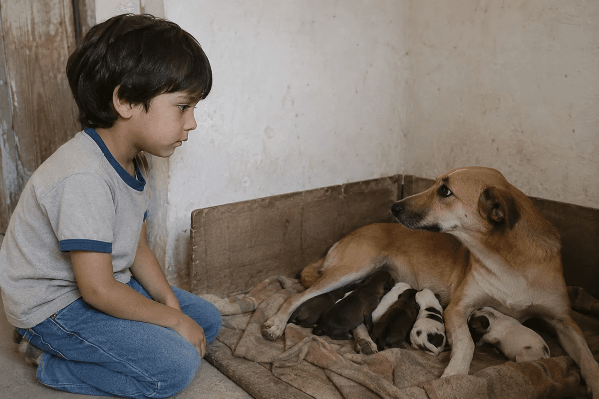 Nacieron los perritos